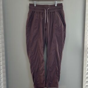 CRZ YOGA Women's Plum Drawstring Track Joggers